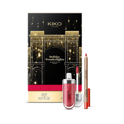 Conjunto Presente Brilho Sorriso Vermelho