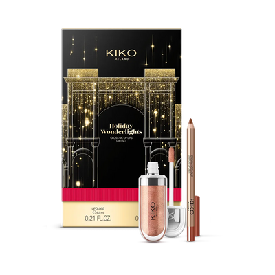 Conjunto Presente Brilho Avelã Elegante