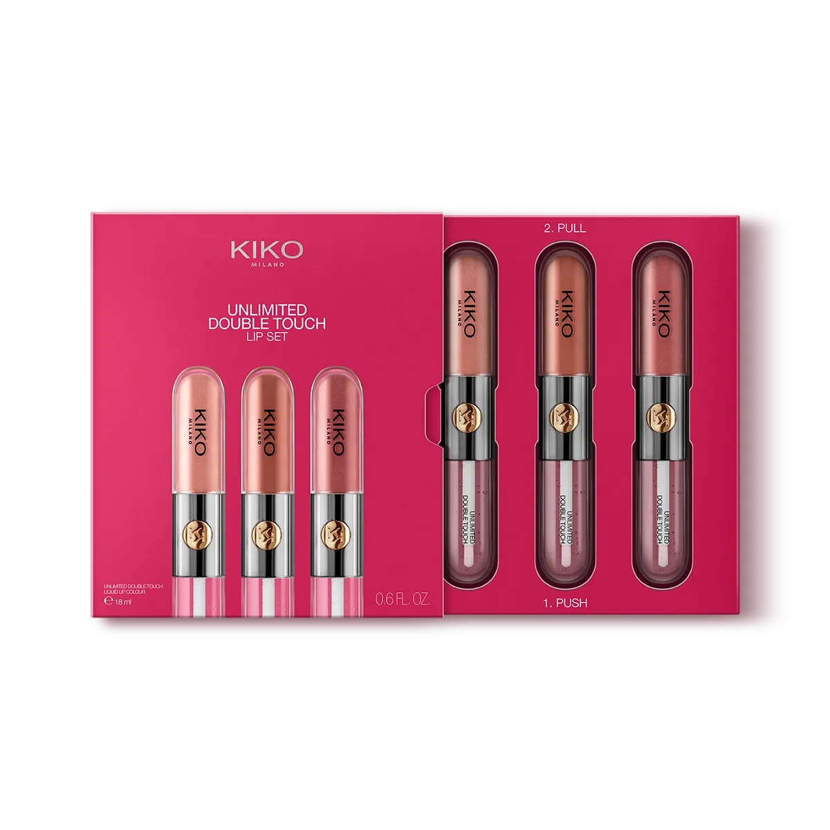 Conjunto Presente Lábios Double Touch