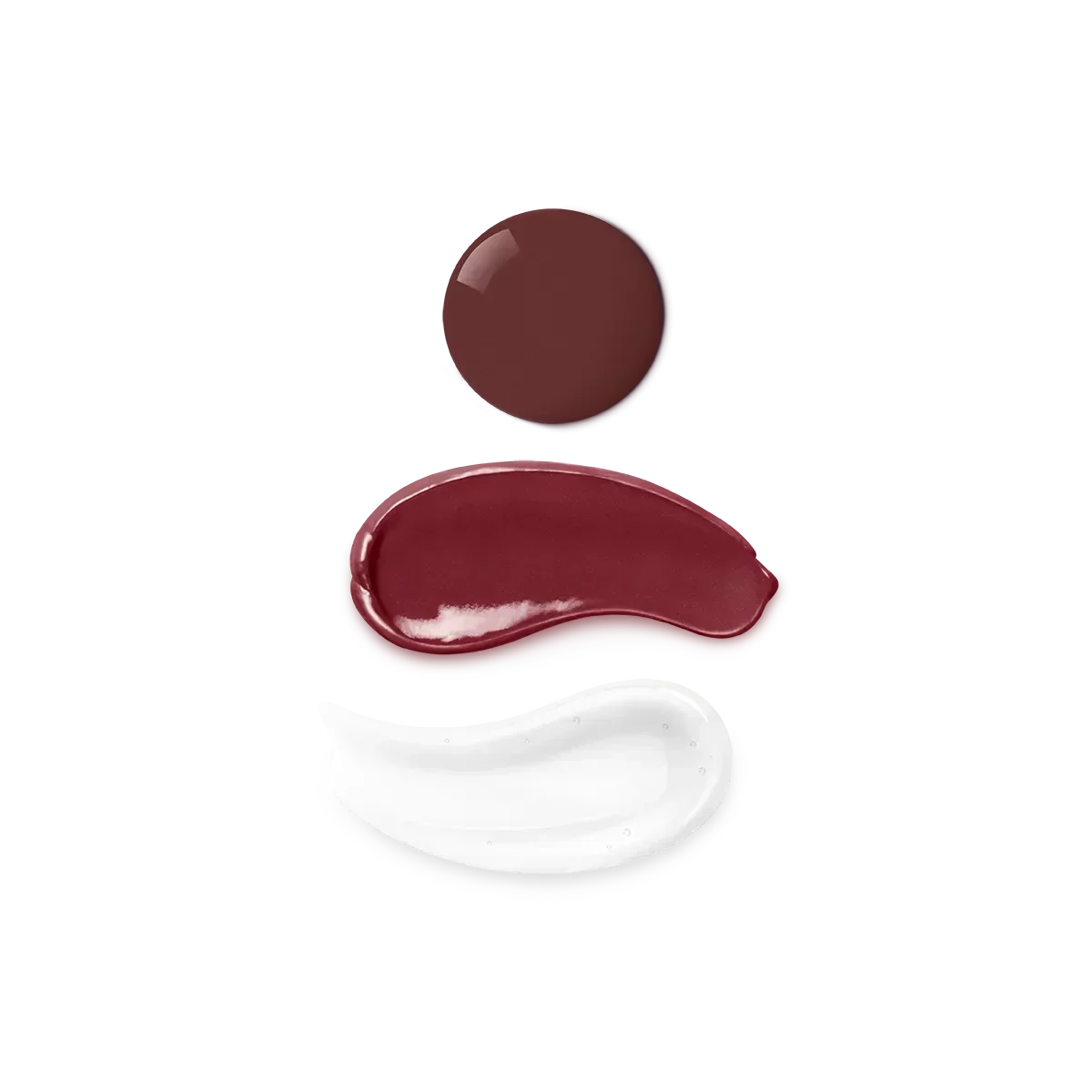 Conjunto Presente Lábios e Mãos Borgonha Deluxe