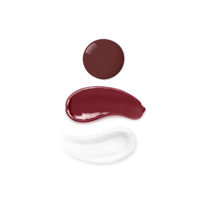 Conjunto Presente Lábios e Mãos Borgonha Deluxe